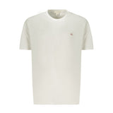 Calvin Klein White Cotton Men T-Shirt