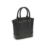 Michael Kors Black Calf Leather Bos Taurus Handbag