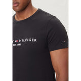 Tommy Hilfiger Black Cotton T-Shirt