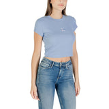 Calvin Klein Jeans Blue Cotton T-Shirt