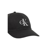 Calvin Klein Jeans Black Organic Cotton Cap (Baseball Hat)