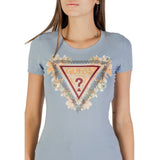 Guess Blue Cotton T-Shirt