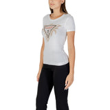 Guess White Cotton T-Shirt