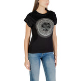 Guess Black Cotton T-Shirt
