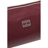 Tommy Hilfiger Jeans Bordeaux Artificial Leather Handbag