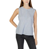 Tommy Hilfiger Jeans Blue Cotton Tank Tops