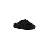 Ralph Lauren Black Textile Slippers