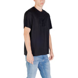 Calvin Klein Jeans Black Cotton T-Shirt