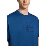 Calvin Klein Jeans Blue Cotton T-Shirt