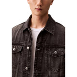 Calvin Klein Jeans Black Cotton Denim Jacket