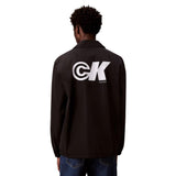 Calvin Klein Jeans Black Polyester Shell Jacket