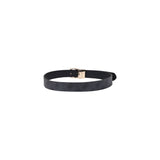Guess Gray Polyester Thin Belt