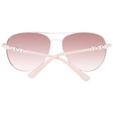 Guess Rose Gold Metal Sunglasses