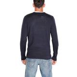 Calvin Klein Blue Recycled Wool Sweatshirt
