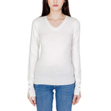Guess White Cotton Sweatshirt