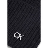 Calvin Klein Black Wool Cap (Baseball Hat)