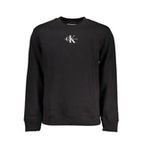 Calvin Klein Black Cotton Men's Sweatshirt