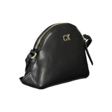 Calvin Klein Black Polyurethane Women Shoulder Bag