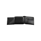 Calvin Klein Black Eco-Leather Men Wallet