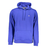 Tommy Hilfiger Blue Cotton Men's Sweatshirt Hoodie