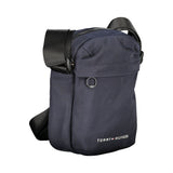 Tommy Hilfiger Blue Recycled Polyester Men Shoulder Bag