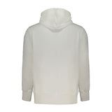 Calvin Klein White Cotton Men's Hooded Sweatshirt