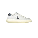 Calvin Klein White Polyurethane Men's Sneaker