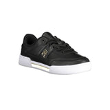 Tommy Hilfiger Black Polyester Women Sneaker