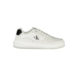 Calvin Klein White Leather Women Sneaker