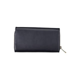 Tommy Hilfiger Blue Polyurethane Women Wallet