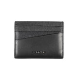 Calvin Klein Black Leather Mens Wallet Holder