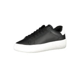 Tommy Hilfiger Black Polyurethane Men Sneaker