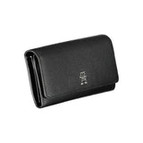 Tommy Hilfiger Black Polyurethane Women Wallet