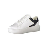 Tommy Hilfiger Bianco Polyurethane Women Sneaker