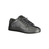 Calvin Klein Black Polyurethane Men Sneaker