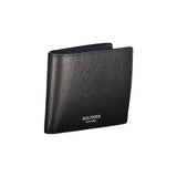 Tommy Hilfiger Black Leather Men Wallet