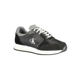 Calvin Klein Black Polyurethane Men Sneaker