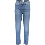 Calvin Klein Blu Cotton Women Jeans