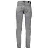 Calvin Klein Grigio Cotton Male Jean