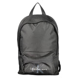 Calvin Klein Black Polyester Male Backpack
