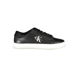 Calvin Klein Black Polyurethane Men's Sneaker