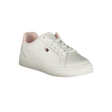 Tommy Hilfiger White Leather Women Sneaker