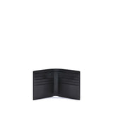 Alexander McQueen Black Calf Leather Bos Taurus Wallet