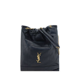 Saint Laurent Black Lamb Ovis Aries Aries Shoulder Bag