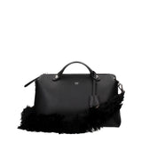Fendi Black Leather Shoulder Bag