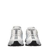 Versace White Fabric Athletic Sneakers