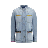 Valentino Blue Cotton Denim Jacket