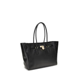 Michael Kors Black Calf Leather Bos Taurus Shoulder Bag