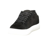 Calvin Klein Black Leather Men's Sneaker