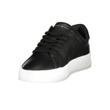 Tommy Hilfiger Black Polyurethane Men's Sneaker